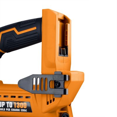 Image showing 2 th Freeman 16/18 ga. 2 in. 20 V Cordless 3-in-1 Nailer/Stapler, Tool Only, 1,300 Shots/Charge