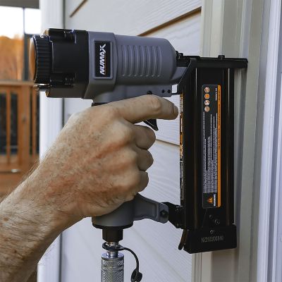 Image showing  18-Gauge 2 in. Pneumatic Brad Nailer with Nails, 2,000 ct.