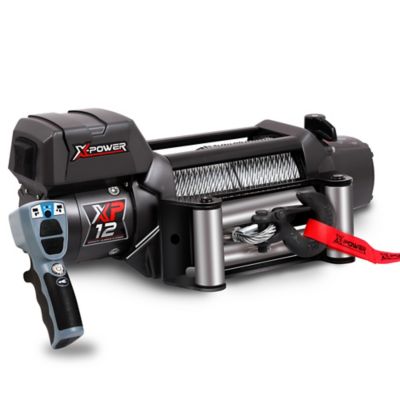 Image showing  Non-Integrated Electric Winch, 12,000 lb., Steel Rope