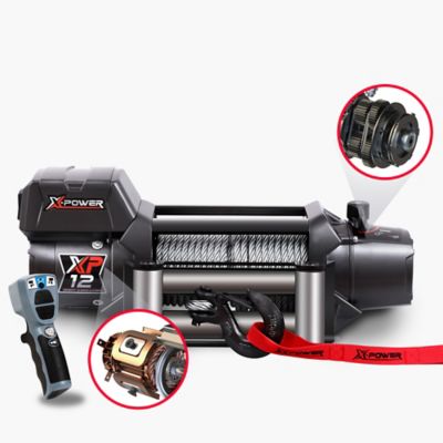 Image showing  Non-Integrated Electric Winch, 12,000 lb., Steel Rope