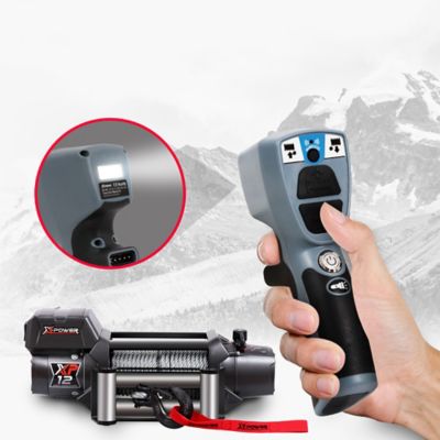 Image showing  Non-Integrated Electric Winch, 12,000 lb., Steel Rope