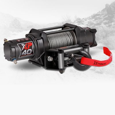 Image showing  12V ATV/UTV Electric Winch, 4,000 lb. Steel Rope