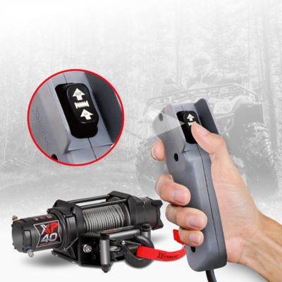 Image showing  12V ATV/UTV Electric Winch, 4,000 lb. Steel Rope