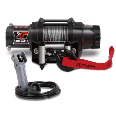Image showing  12V ATV/UTV Electric Winch, 2,500 lb. Steel Rope