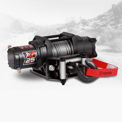 Image showing  12V ATV/UTV Electric Winch, 2,500 lb. Steel Rope