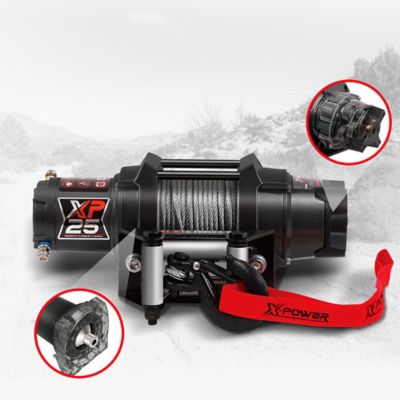 Image showing  12V ATV/UTV Electric Winch, 2,500 lb. Steel Rope