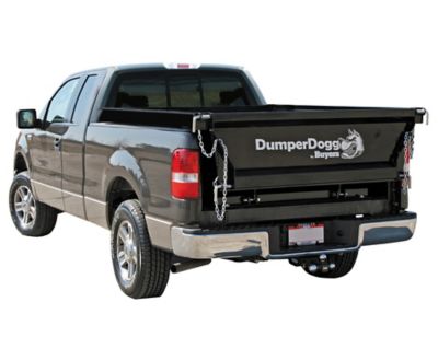 Buyers Products DumperDogg 6 Foot Black Steel Dump Body Insert for 3/4 Ton or Higher Pickup Truck