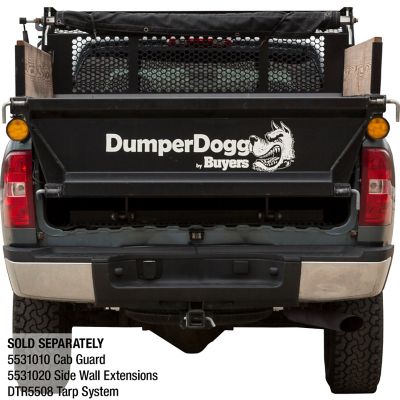 Image showing  DumperDogg Steel Dump Body Insert for 3/4 Ton or Higher Pickup Trucks, 6 ft., Black