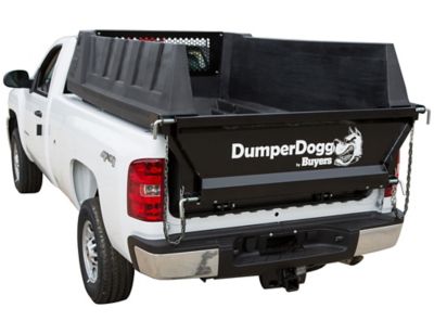 SaltDogg DumperDogg 8 Foot Polymer Dump Body Insert with Indicator Kit and Cab Guard