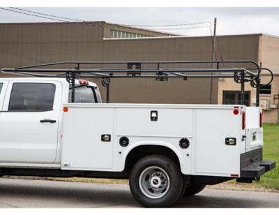 Image showing 5 th Buyers Products 21-31 in. 1,000 lb. Capacity Ladder Rack, Utility Body, Steel