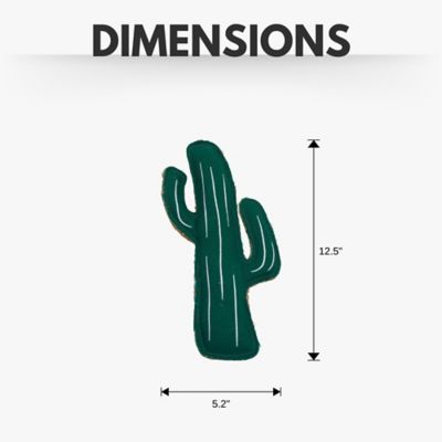 Image showing  Sustainable Cactus-Shaped Canvas and Jute Dog Chew Toy