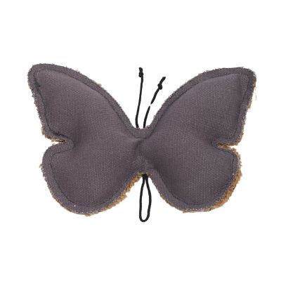Image showing  Sustainable Butterfly-Shaped Canvas and Jute Dog Chew Toy