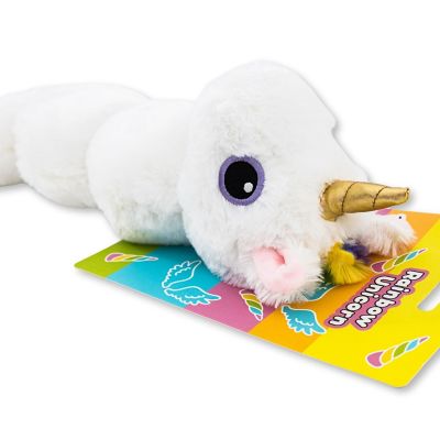 Image showing  Innovative Plush and Thermoplastic Rubber Unicorn Corduroy Dog Toy
