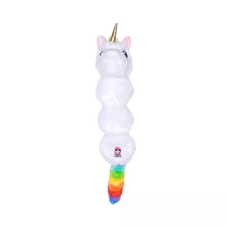 JoJo Modern Pets Plush Dog Toy Rainbow Unicorn Squeaky Dog Plush Toys