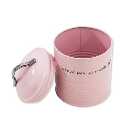 Image showing  2 pc. I Love You So Much Dog Treat Canister Gift Set