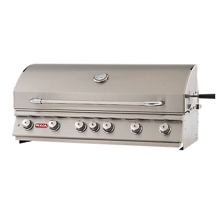 Bull Outdoor Products Natural Gas 6-Burner Diablo Grill, 46 in.