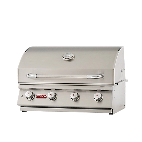 Bull Outdoor Products Natural Gas 4-Burner Lonestar Grill, 30 in.