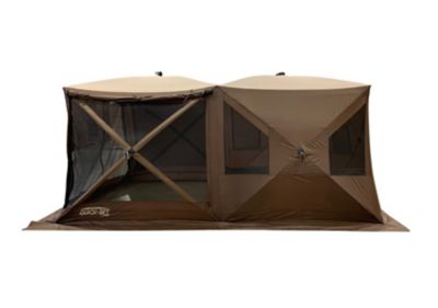 Image showing  168 in. x 82 in. 4-Sided Cabin Screen Shelter with Zip-Down Sides