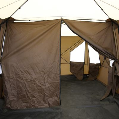 Image showing  168 in. x 82 in. 4-Sided Cabin Screen Shelter with Zip-Down Sides