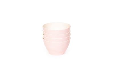 Bamboozle 6 in. 2-Tone Bowl Set, Peony, 4 pc.