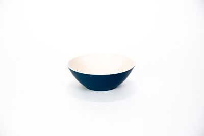 Image showing  6 in. 2-Tone Bowl Set, Indigo, 4 pc.