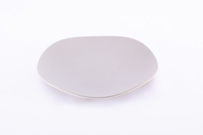 Image showing  8 in. 2-Tone Deep Plate Set, Dove, 4 pc.