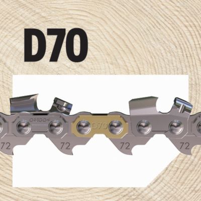 Image showing  20 in. AdvanceCut Chainsaw Chain, 3/8 in. Pitch, 0.050 in. Gauge, 70 Drive Links, D70-21