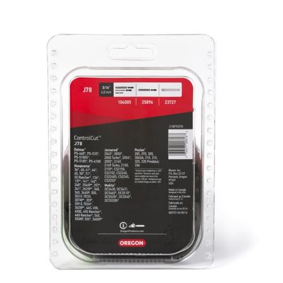 Image showing  20 in. ControlCut Chainsaw Chain, 0.325 in. Pitch, 0.058 in. Gauge, 78 Drive Links