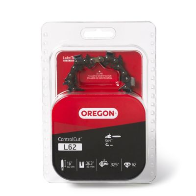 Oregon 16 in. ControlCut Chainsaw Chain, 0.325 in. Pitch, 0.063 in. Gauge, 62 Drive Links