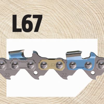 Image showing  16 in. ControlCut Chainsaw Chain, 0.325 in. Pitch, 0.063 in. Gauge, 67 Drive Links