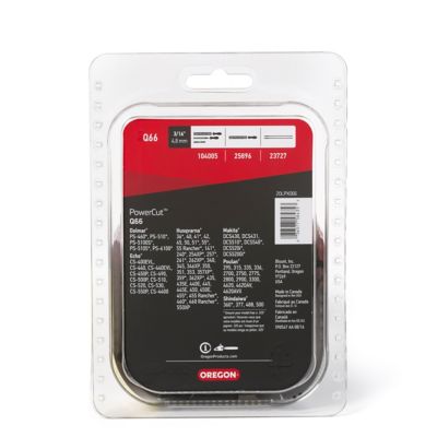 Image showing  16 in. PowerCut Chainsaw Chain, 3/8 in. Pitch, 0.063 in. Gauge, 66 Drive Links