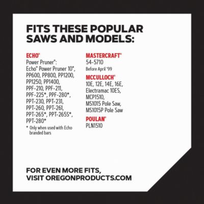Image showing  10 in. AdvanceCut Chainsaw Chain, 3/8 in. Pitch, 0.050 in. Gauge, 39 Drive Links, S39