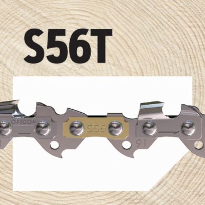 Image showing  16 in. AdvanceCut Chainsaw Chains, 3/8 in. Pitch, 0.050 in. Gauge, 56 Drive Links, 2-Pack