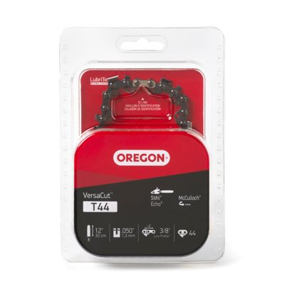 Oregon Versacut Saw Chain for 12 in. Bar - 44 Drive Links - Fits Echo, Stihl, Mcculloch, Remington, Poulan and More, T44