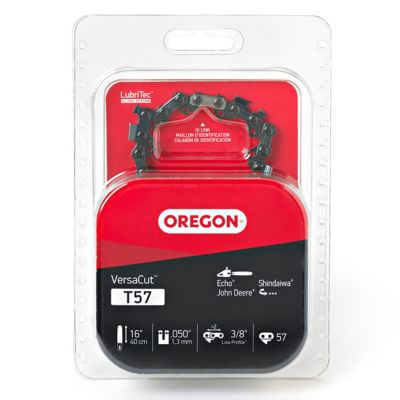 Oregon 16 in. VersaCut Chainsaw Chain, 3/8 in. Pitch, 0.050 in. Gauge, 57 Drive Links, T57