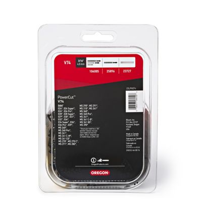 Image showing  18 in. PowerCut Chainsaw Chain, 0.325 in. Pitch, 0.063 in. Gauge, 74 Drive Links