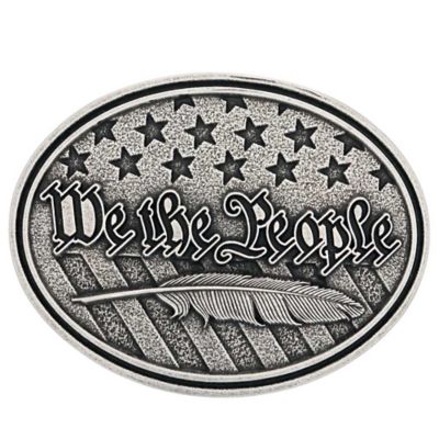 Montana Silversmiths We the People Attitude Belt Buckle, A946