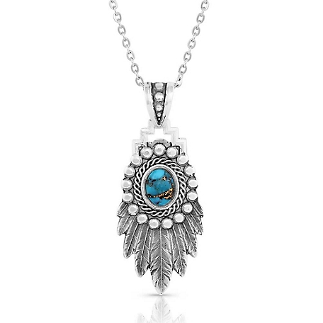Montana Silversmiths Blue Spring Necklace, NC5230