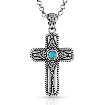 Montana Silversmiths Faith Cross Necklace, NC5303