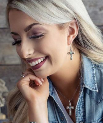 Image showing  Faith Cross Necklace, NC5303