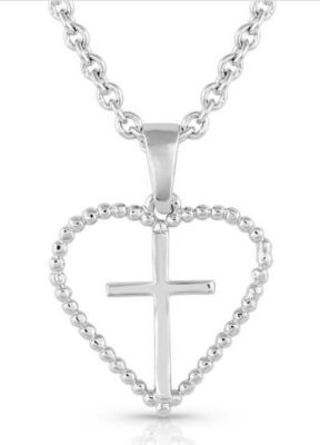 Image showing  Faith Heart Necklace, NC5327