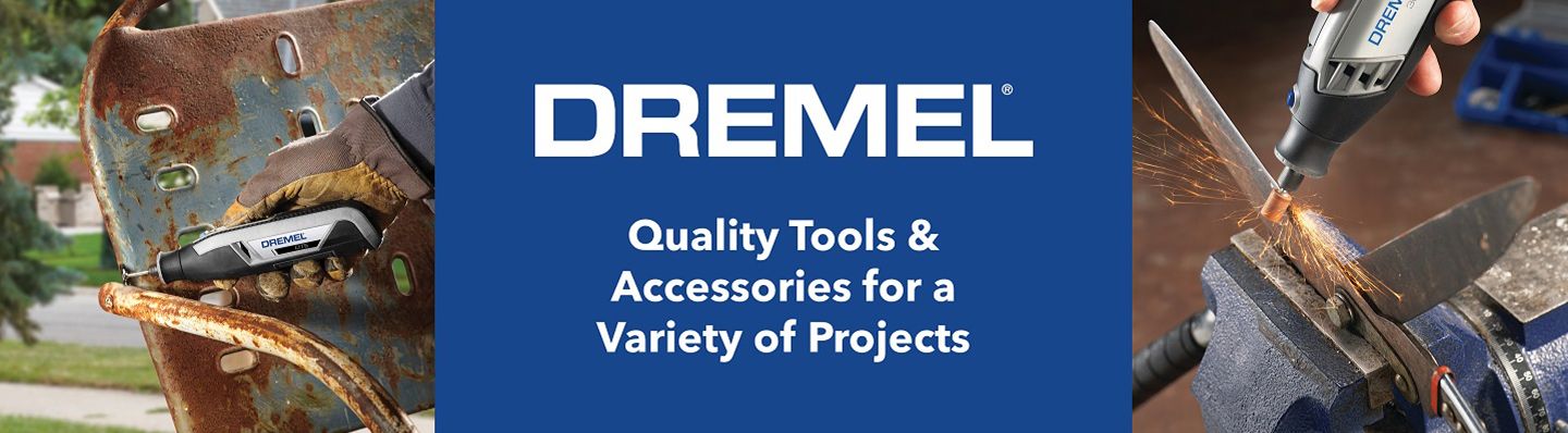 Dremel. Quality Tools and Accessories for a Variety of Projects.