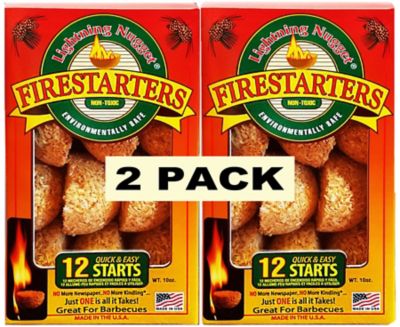 Lightning Nugget Fire Starters, 12 ct.