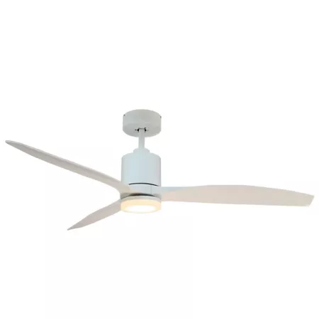 Maison Elite 60-inch Voice-Activated Smart Ceiling Fan 18W/1 668 Lumens Tri-Mount DC Motor Shop Lights