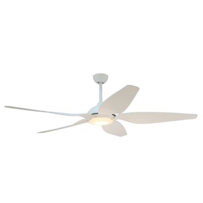 Maison Elite Smart Voice Activated Ceiling Fan DC Motor ABS blades, CF01566-WH1