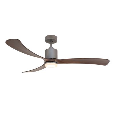 Maison Elite Smart Voice Activated Ceiling Fan Tri-Mount, DC Motor Solid Wood Blades, CF01666-TTR