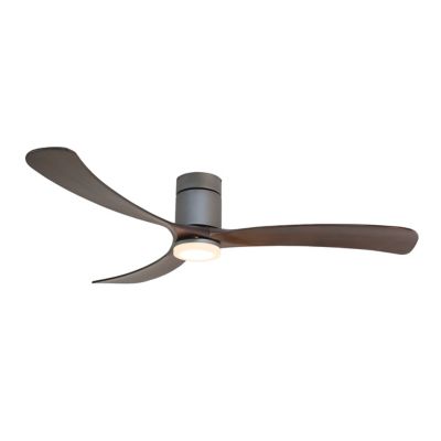 Image showing  Smart Voice Activated Ceiling Fan Tri-Mount, DC Motor Solid Wood Blades, CF01666-TTR