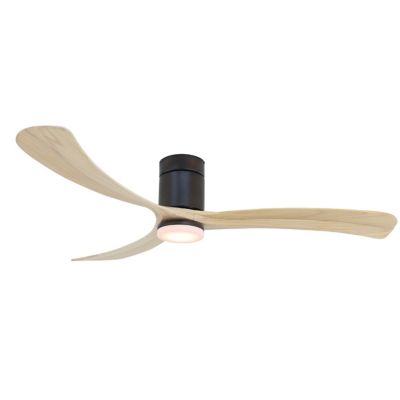 Image showing  Smart Voice Activated Ceiling Fan Tri-Mount, DC Motor Solid Wood Blades, CF01666-ORR