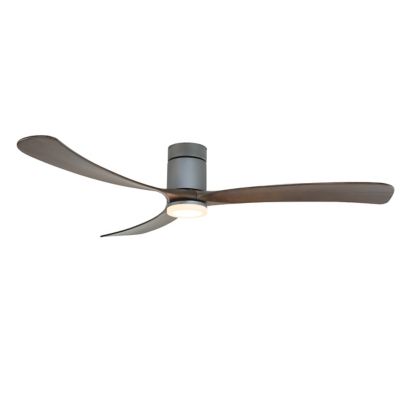 Image showing  Smart Voice Activated Ceiling Fan Tri-Mount, DC Motor Solid Wood Blades, CF01672-TTR
