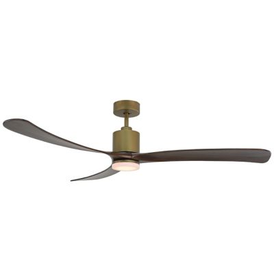 Maison Elite Smart Voice Activated Ceiling Fan Tri-Mount, DC Motor Solid Wood Blades, CF01672-AGR